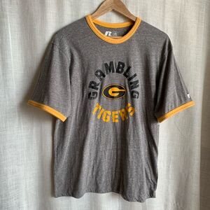 Grambling Tigers Ringer Tee Men’s L HBCU Style Retro Vibes